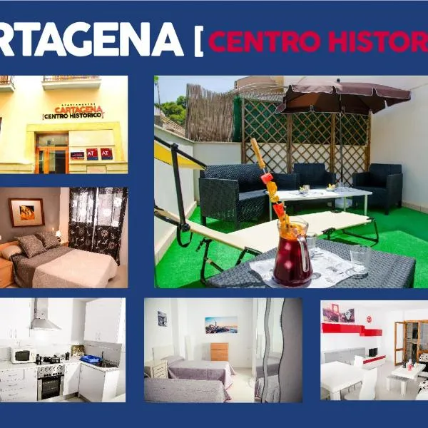 Apartamentos Turísticos Centro Histórico, hotelli kohteessa Cartagena
