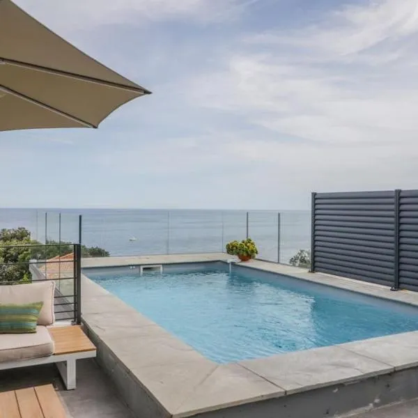Casa Dalessio 3 - Villa Vue Mer et Piscine, khách sạn ở Brando