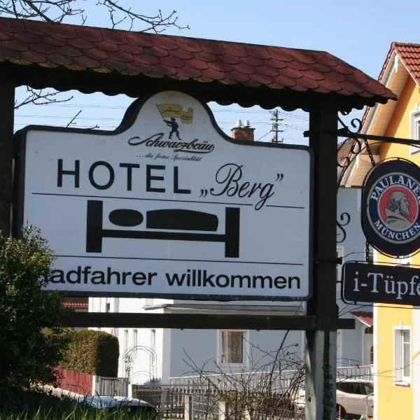 Hotel Berg, hotel in Dillingen an der Donau