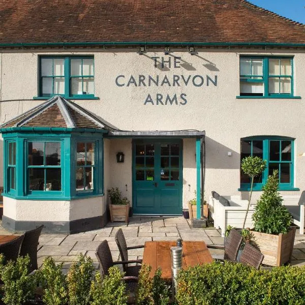 허스트본타란트에 위치한 호텔 The Carnarvon Arms