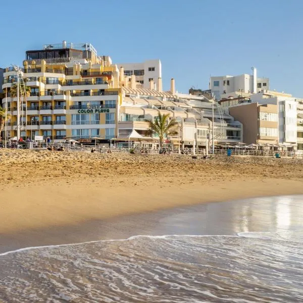 アパルタメントス コロン プラヤ（Apartamentos Colón Playa）、ラスパルマス・デ・グランカナリアのホテル