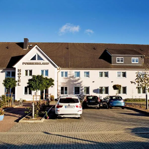 Hotel Pommernland, hotel en Liepen