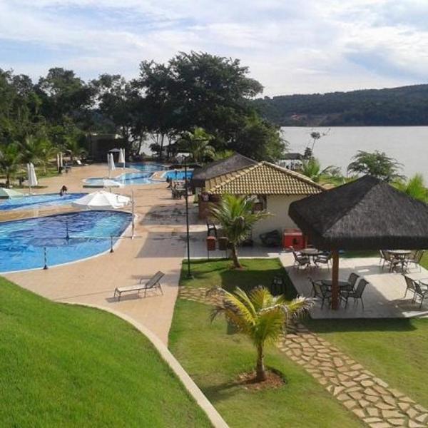 Aldeia do Lago C405- COOLER liberado no parque aquático, churrasqueiras, internet no ap, rampa de acesso ao lago, recarga carro elétrico, pesqueiro - Foto 3