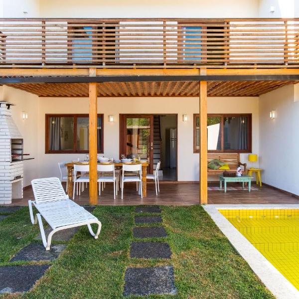 Ambar - Vista para o mar, 3 suites, 1,5km do centro,piscina, wi-fi e churrasqueira