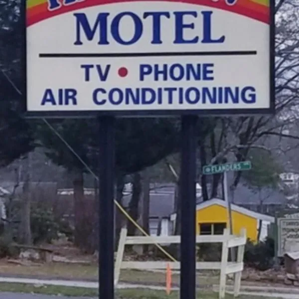 Rainbow Motel, hotell i Hendersonville