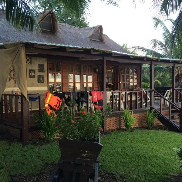 Coras Place Bacalar Lagoon front, hotel Santa Cruz Chicóban