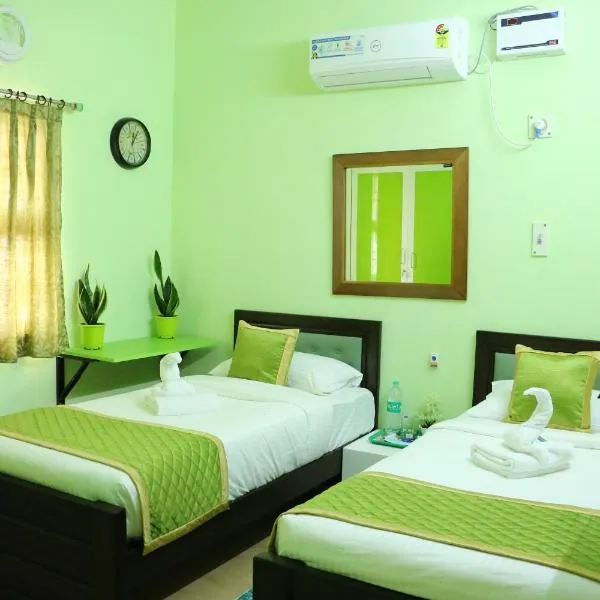 Hotel NKC Airport, hotell i Perungalathur