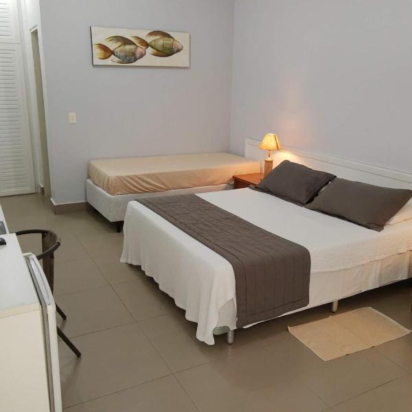 Flat com serviços na Riviera - Foto 2