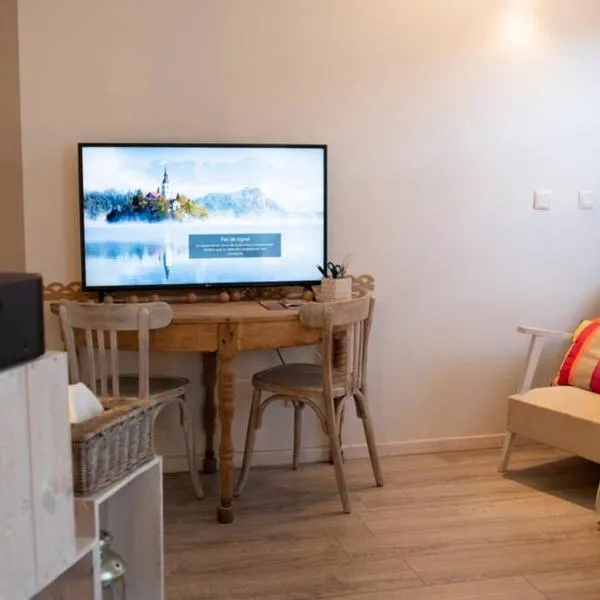 Studio rez-de-chaussée, à Lesquin/Lille aéroport, hotel em Lesquin