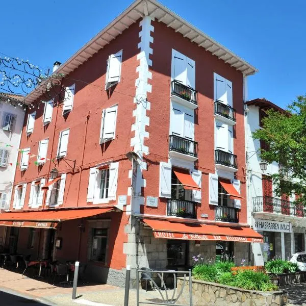 Hotel Les Tilleuls, hotel v destinaci Hasparren
