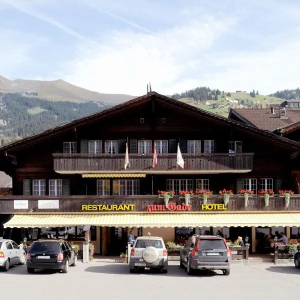 Hotel-Restaurant zum Gade, hotel en Lenk im Simmental