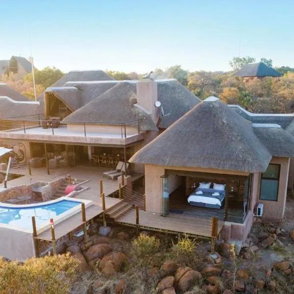 Shammah lodge Mabalingwe Nature Reserve, hotel di Mabula