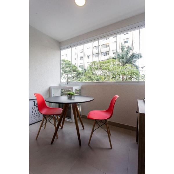 BHaus Vila Madalena Eside - Studio Premium com Varanda - Cama Queen - 3o andar - Rua Girassol - Piscina no Rooftop - Academia - Lavanderia pay per use - es1 - Foto 5