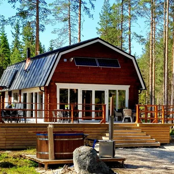 Edsbyn에 위치한 호텔 ForRest unikt designat hus mitt i skogen