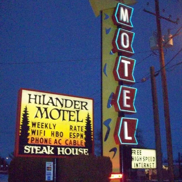Hilander Motel, hotel di Mountain Home