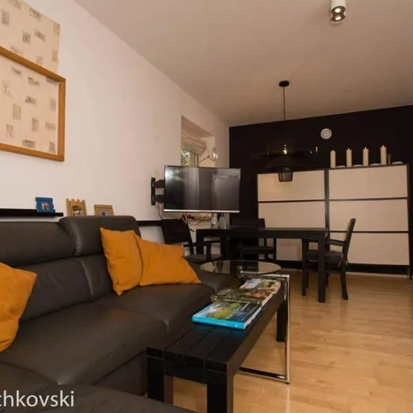 bahnhofsnahe, ruhige und sonnige 2 Zimmerwohnung im Dichterviertel (bis 4 Personen), hotel in Wiesbaden