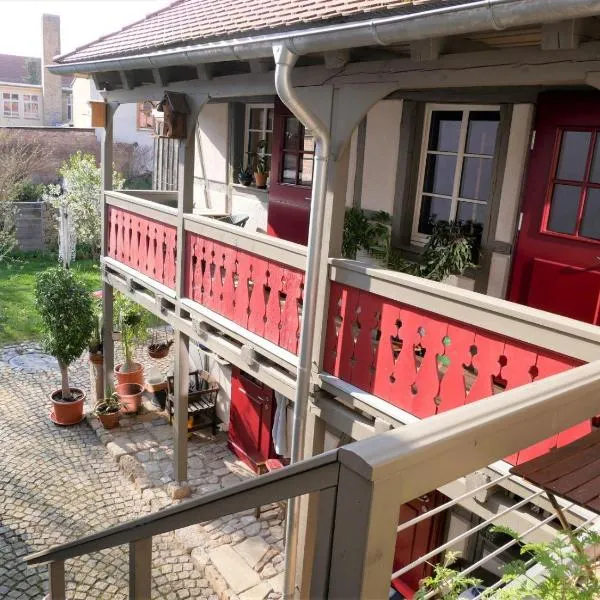 Ferienwohnung Bachmanns Witwe, hotel v destinaci Naumburg