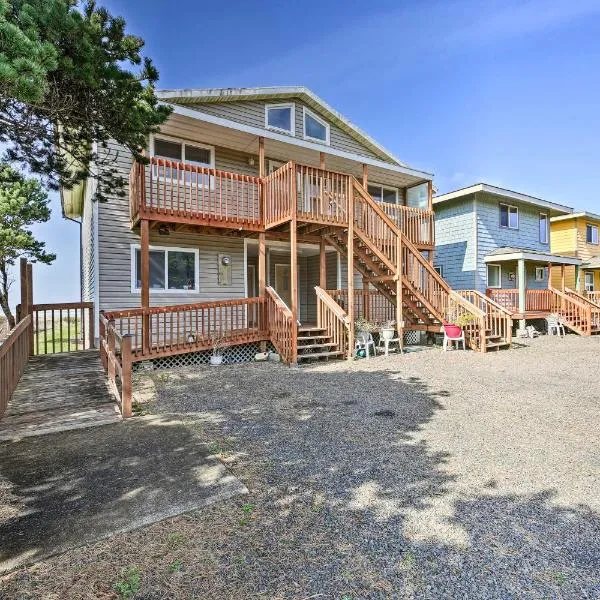 Sanderling Sea Cottages, Unit 14, hótel í Yachats