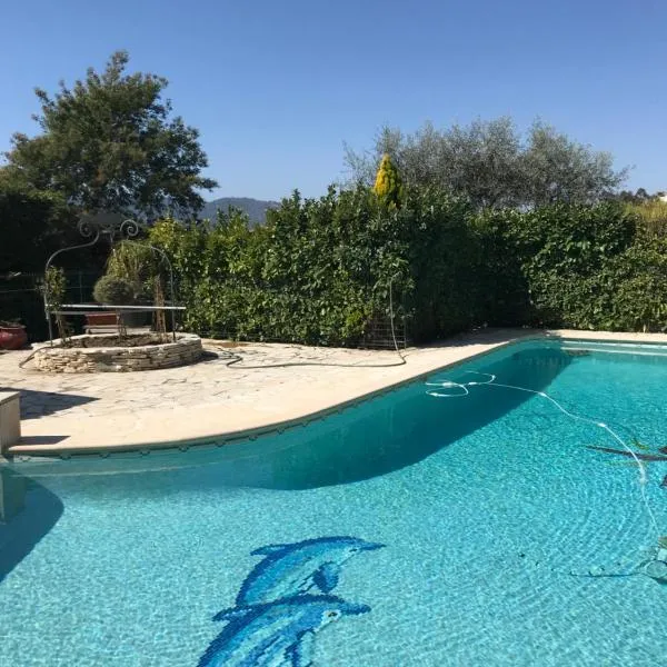 2 Pièces Rdc Villa Piscine – hotel w mieście La Roquette-sur-Siagne