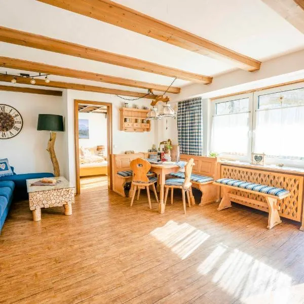 Ferienwohnung Linderspitzblick、ミッテンヴァルトのホテル