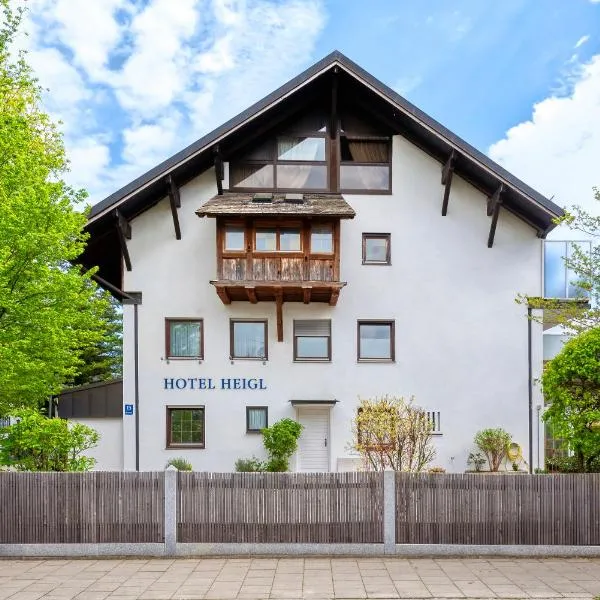 Hotel Heigl, khách sạn ở Straßlach-Dingharting