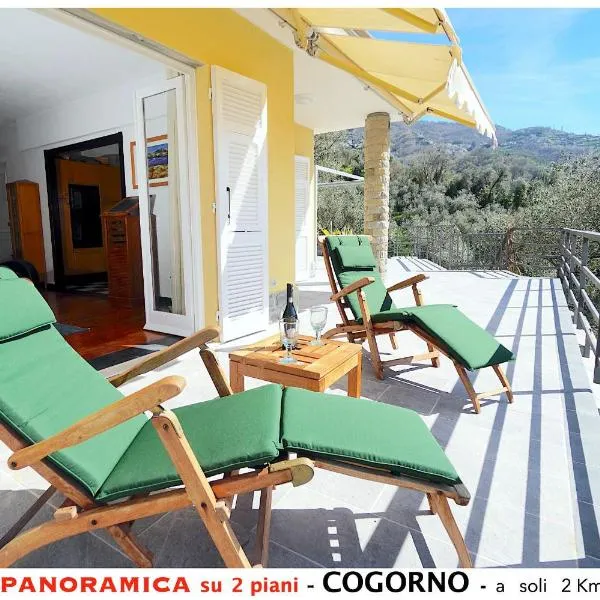 Appartamento B in villa con vista panoramica, hotel in San Salvatore