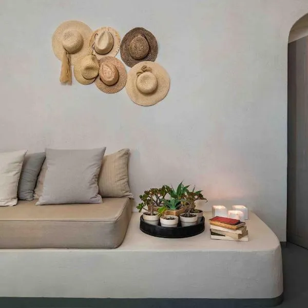 Sandandstone villa Santorini, hotel di Megalokhori
