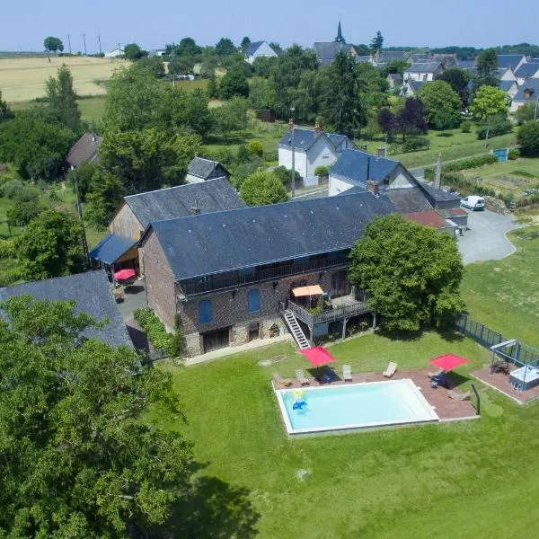 LA HAUTE FORGE - Maison d'hôtes, hotel in Thoiré-sur-Dinan
