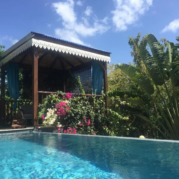 BUNGALOW La Tortue Bleue, hotel v destinaci Bouillante