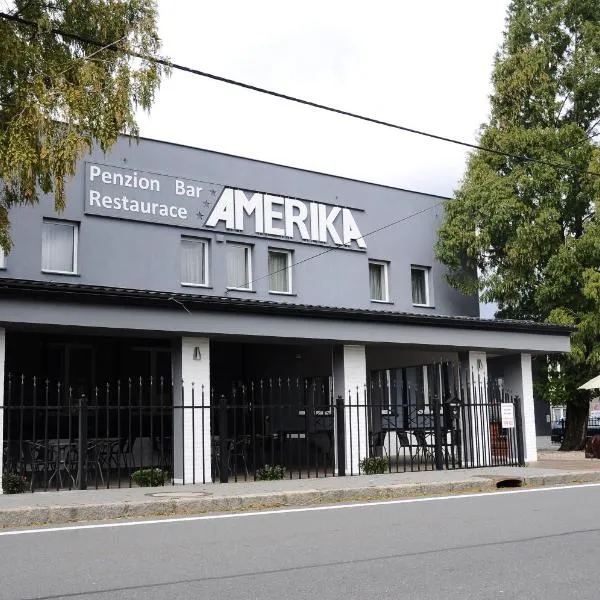 Restaurace a hotel Amerika, hotel en Horní Soběšovice