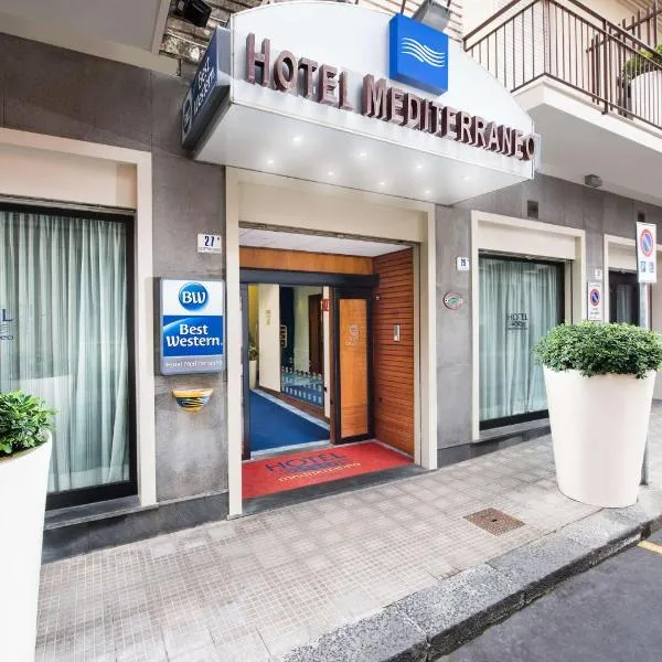 Best Western Hotel Mediterraneo: Motta SantʼAnastasia'da bir otel