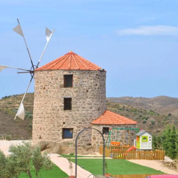 Ανεμόμυλος του Οδυσσέα、Volissosのホテル