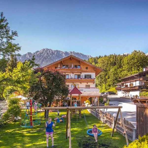 Gasthof zum Wilden Kaiser, hotell i Scheffau am Wilden Kaiser