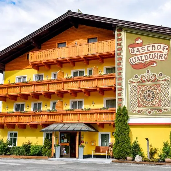 Gasthof Waldwirt, hotel v destinácii Russbach am Pass Gschütt