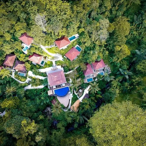 Ubud Hills Villas & Resort，Penginyahan的飯店