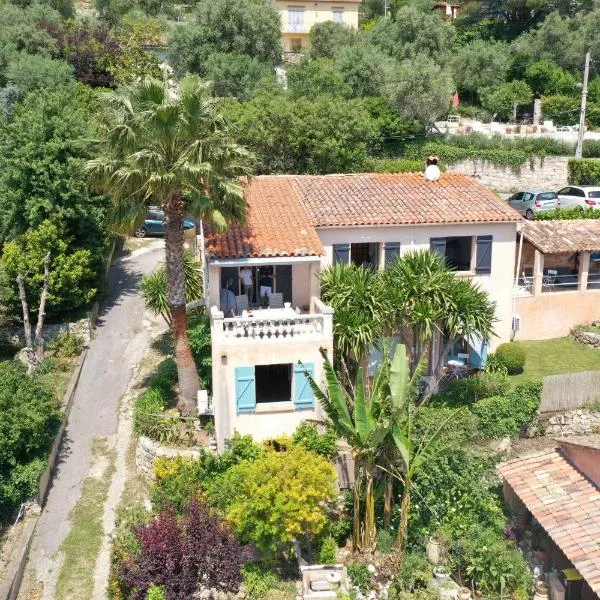 Charmant rez de villa en provence, hotel in Le Tignet