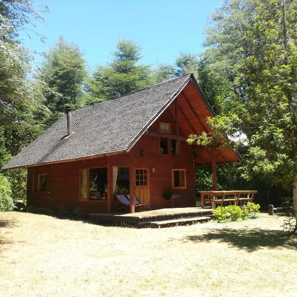 Cabañas Metreñehue - Parque Metreñehue, hotell i Minetué