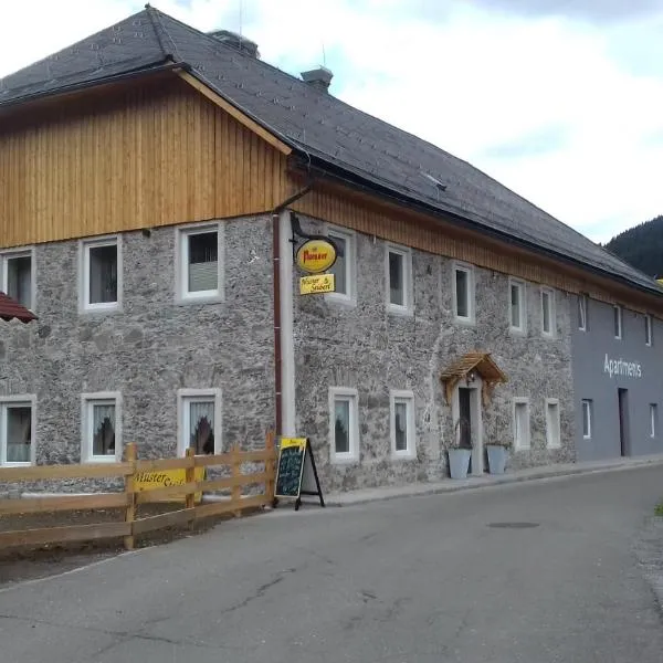 Gasthof Muster-Stüberl, hotel v destinácii Predlitz