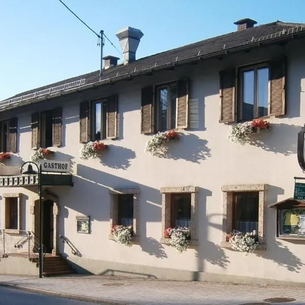 Gasthof Pension Bürger, hotel en Schiefling am See