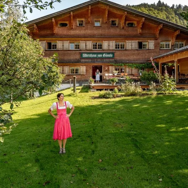 Gämsle Hotel, Wirtshaus & mehr, hotel v destinaci Schoppernau