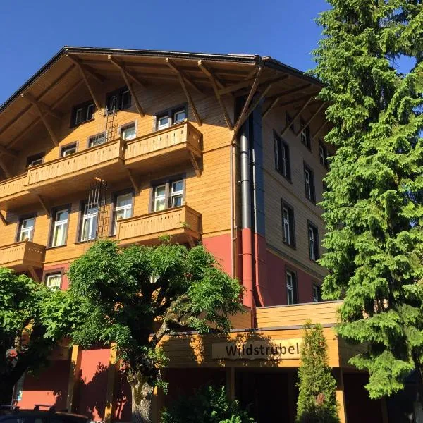 렌크에 위치한 호텔 Sporthotel Wildstrubel
