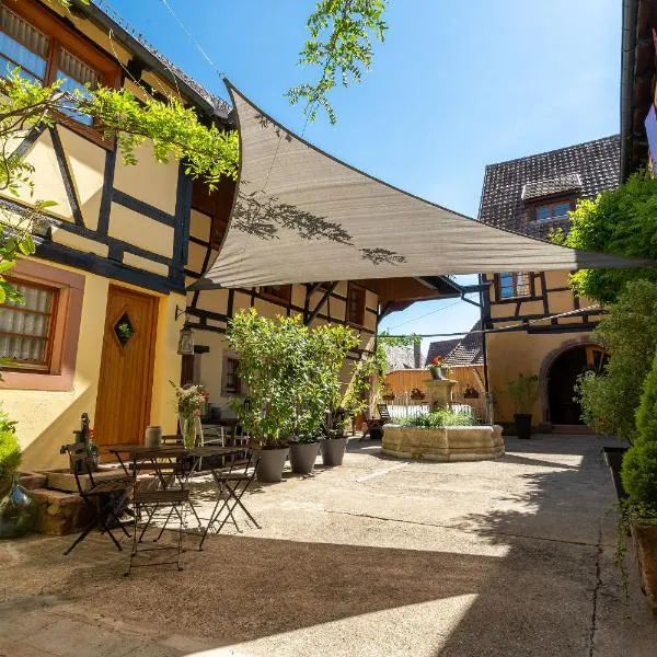La Cour St-Fulrad - Appartements, hotel di Saint-Hippolyte