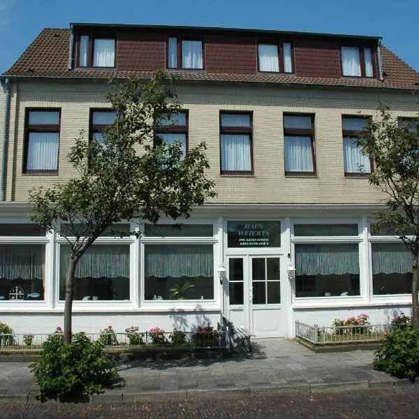 Pension Haus Weierts, hótel í Norderney