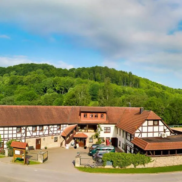Landgasthof Probstei Zella, hotel v destinaci Frankenroda