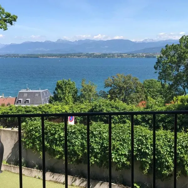 Lac et Mont-Blanc, hotel in Nyon