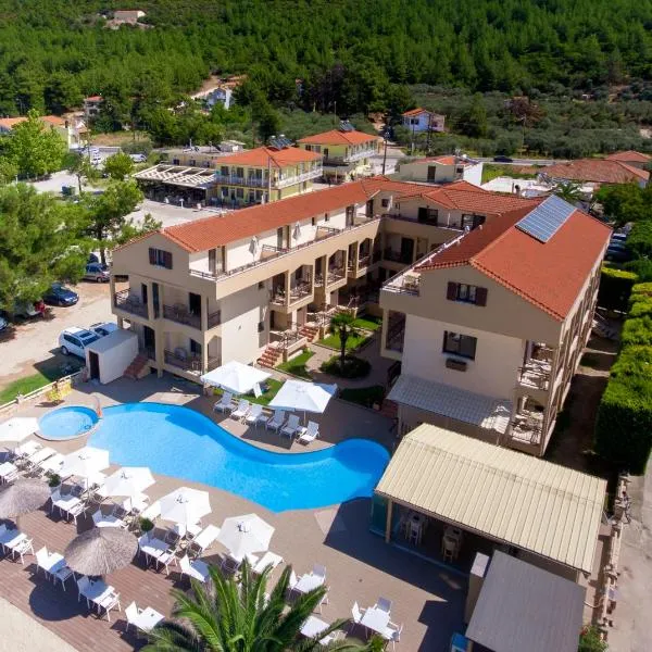 Mediterranean Beach Hotel: Skala Rachoniou şehrinde bir otel