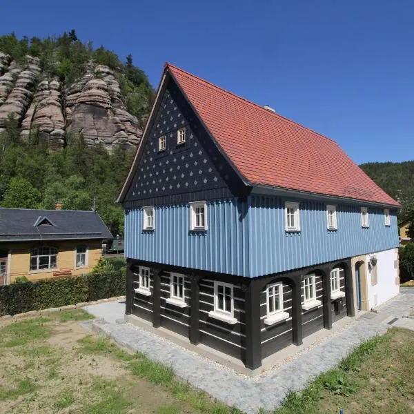 Oberlausitzer Ferienhaus Gebirgshäusl Oybin, hotel v mestu Kurort Oybin
