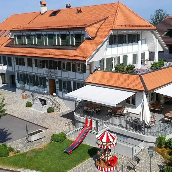 Gasthof zum Schlüssel La Méridienne Fribourg SA, hotel v destinaci Ueberstorf