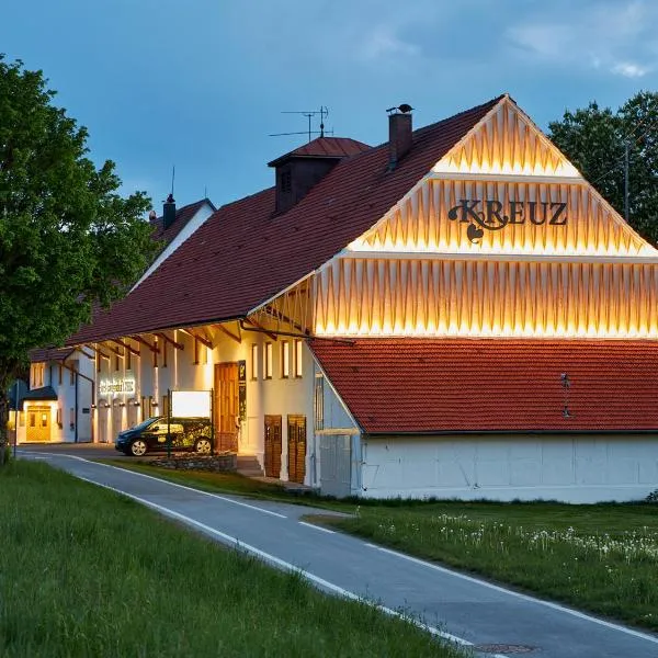 Hotel-Landgasthof KREUZ, hotell i Bad Waldsee