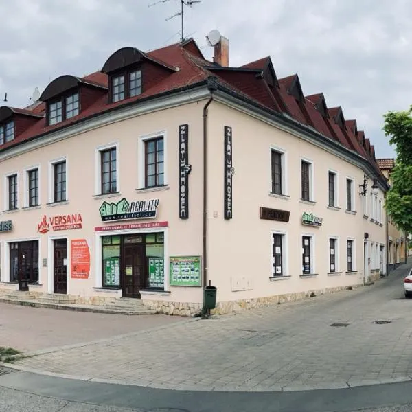 Guesthouse Zlatý Hrozen, hotel Česká Lípában